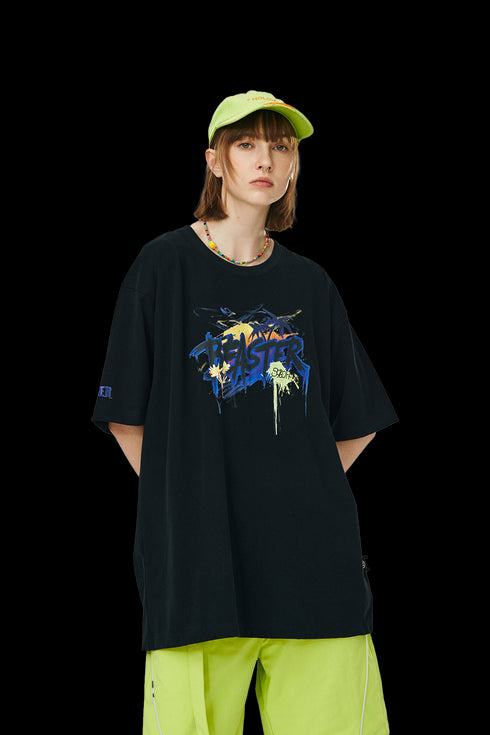 Ghost Face Paint Print T-shirt - PSYLOS 1, Ghost Face Paint Print T-shirt, T-Shirt, BEASTER, PSYLOS 1